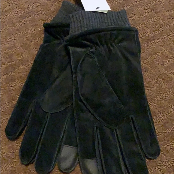 NWT men’s suede gloves - Picture 2 of 3